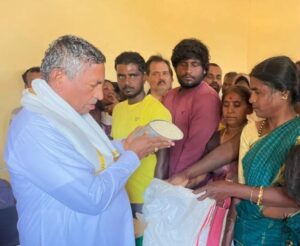 Ration card distribution 