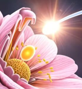 Sunlight View For Flower